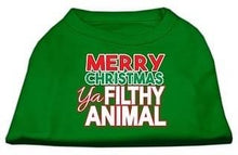 Load image into Gallery viewer, Merry Christmas Ya Filthy Animal Shirt
