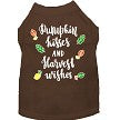 Pumpkin Kisses and Harvest Wishes Brown