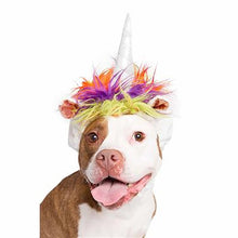 Load image into Gallery viewer, Dog Unicorn Headwear
