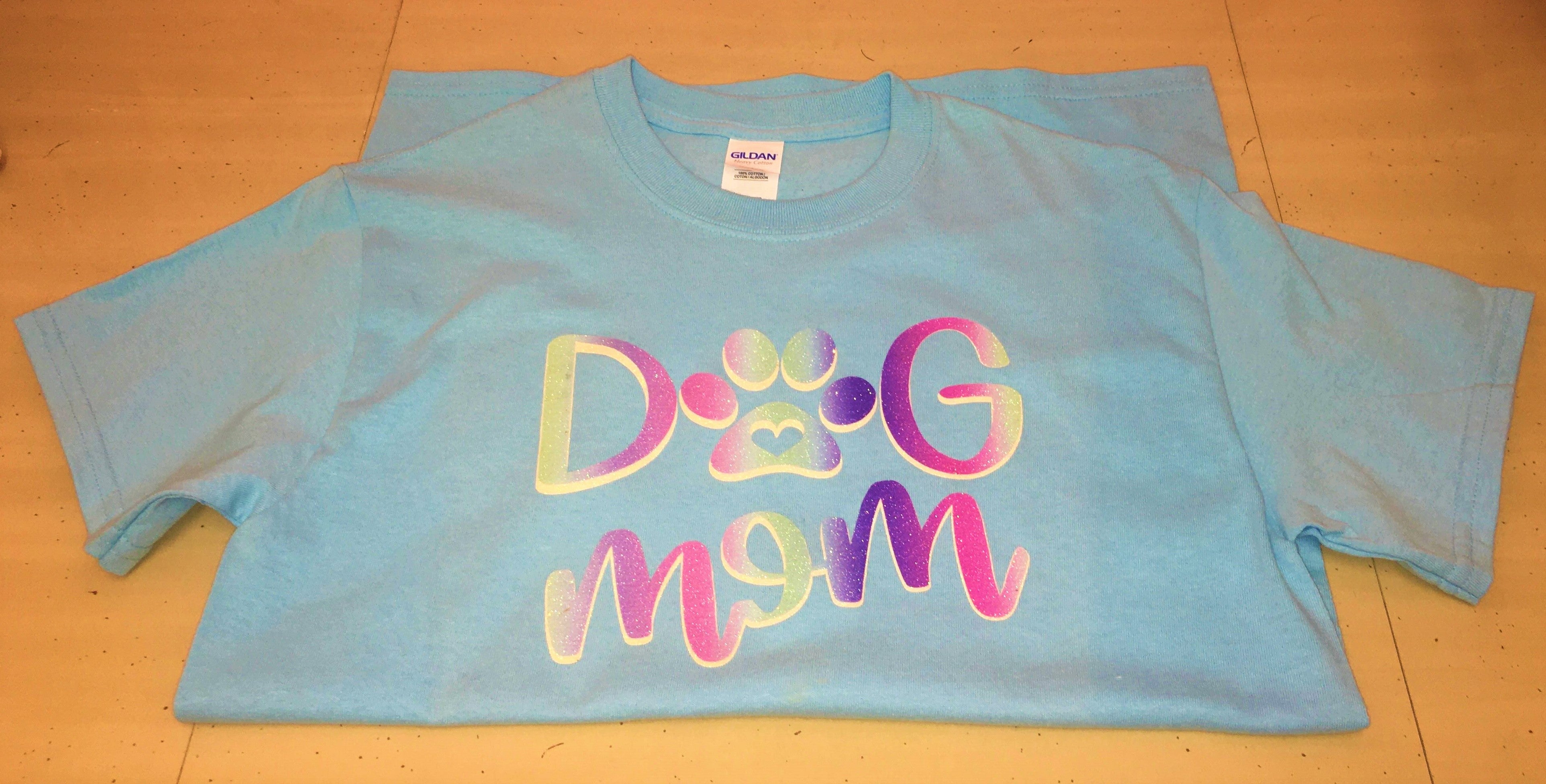 Womens Dog Mom Mothers Day Flowers Poodle Mom T Shirt Gift